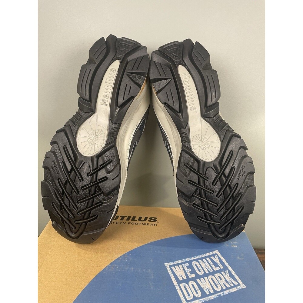 Nautilus N1326 Men’s Steel Toe ESD Work Shoes Size 12 Medium – Navy/Gray New - Picture 9 of 12